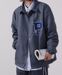 FUNALIVE（ファンアライブ）の「ワッペンロゴ刺繍 コーチジャケット（ブルゾン）」