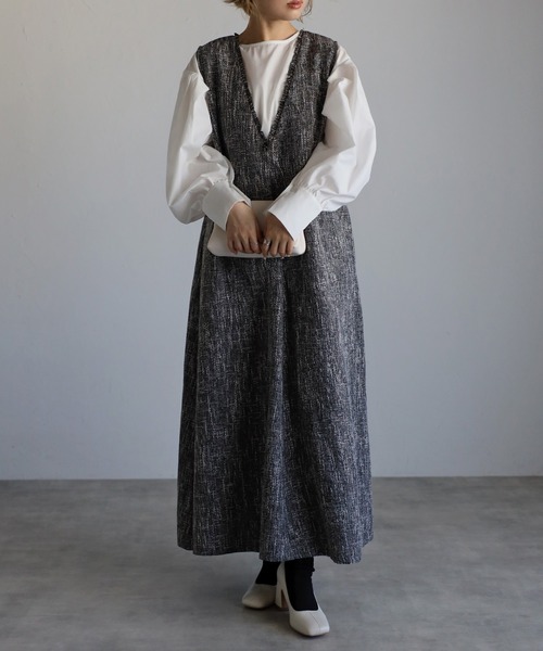 model：H158 着用サイズ：FREE
