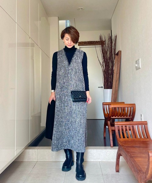model：H167 着用サイズ：FREE