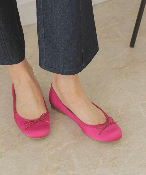 RODE SKO（ロデスコ）の「『MADE IN JAPAN』サテンプレーンバレエシューズ（バレエシューズ・レディース・ミント/ラベンダー/イエロー/ピンク/ベージュ系その他/ブラック/グレー/ブルー・36/37/38）」の9枚目の写真