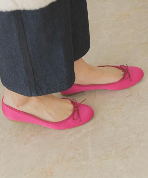 RODE SKO（ロデスコ）の「『MADE IN JAPAN』サテンプレーンバレエシューズ（バレエシューズ・レディース・ミント/ラベンダー/イエロー/ピンク/ベージュ系その他/ブラック/グレー/ブルー・36/37/38）」の14枚目の写真