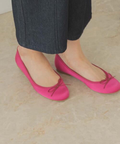 RODE SKO（ロデスコ）の「『MADE IN JAPAN』サテンプレーンバレエシューズ（バレエシューズ・レディース・ミント/ラベンダー/イエロー/ピンク/ベージュ系その他/ブラック/グレー/ブルー・36/37/38）」の15枚目の写真