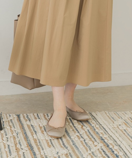 RODE SKO（ロデスコ）の「『MADE IN JAPAN』サテンプレーンバレエシューズ（バレエシューズ・レディース・ミント/ラベンダー/イエロー/ピンク/ベージュ系その他/ブラック/グレー/ブルー・36/37/38）」の20枚目の写真