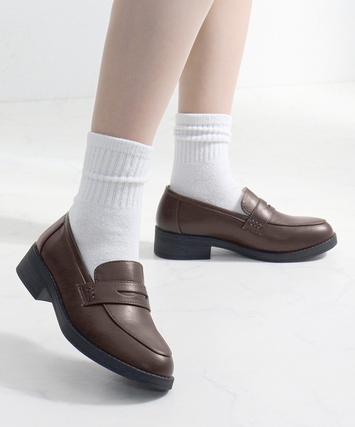 セール】軽量 ユニセックス クラシックローファー（ローファー