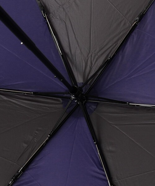 BEAMS BOY（ビームスボーイ）の「BEAMS BOY / 2トーン 軽量 折り畳み傘（折りたたみ傘・レディース・ラベンダー/ロイヤルブルー/ブラック・ONE SIZE）」の5枚目の写真