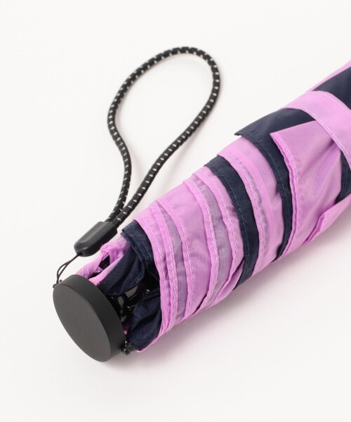 BEAMS BOY（ビームスボーイ）の「BEAMS BOY / 2トーン 軽量 折り畳み傘（折りたたみ傘・レディース・ラベンダー/ロイヤルブルー/ブラック・ONE SIZE）」の12枚目の写真