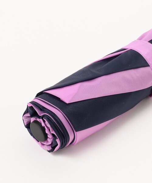 BEAMS BOY（ビームスボーイ）の「BEAMS BOY / 2トーン 軽量 折り畳み傘（折りたたみ傘・レディース・ラベンダー/ロイヤルブルー/ブラック・ONE SIZE）」の13枚目の写真