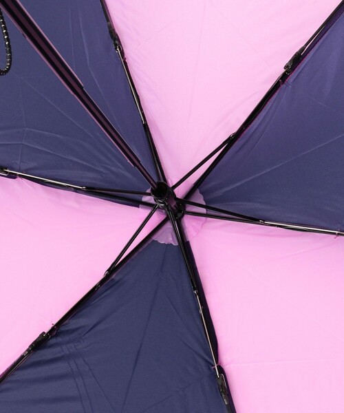 BEAMS BOY（ビームスボーイ）の「BEAMS BOY / 2トーン 軽量 折り畳み傘（折りたたみ傘・レディース・ラベンダー/ロイヤルブルー/ブラック・ONE SIZE）」の14枚目の写真