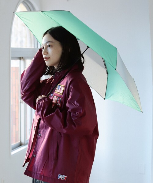 BEAMS BOY(ビームスボーイ)の「2トーン 軽量 折り畳み傘(折りたたみ傘・レディース・ラベンダー/ロイヤルブルー/ブラック・ONE SIZE)」の10枚目の写真
