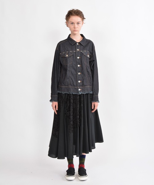 【新品未使用タグ付き】ポールスミス デニムジャケット Gジャン インディゴ染め インディゴデニム・ジャケット/40代50代からのレディース