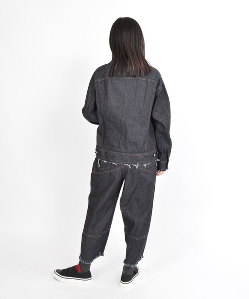 未使用　美品　コムデギャルソン　レディース　Gジャン　ブラックデニム 中古・古着通販】BLACK COMME des GARCONS (ブラック
