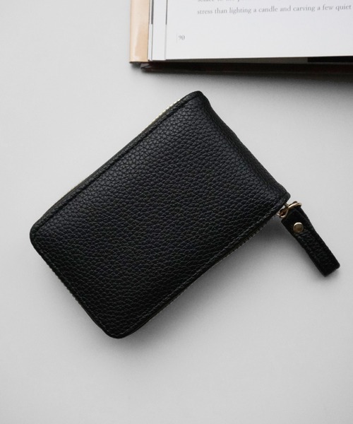 コンパクト シュリンク カードケース / パスケース / ミニ ウォレット_