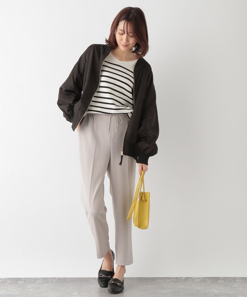 GLOBAL WORK（グローバルワーク）の「撥水ボリュームMA-1/173528（MA-1・レディース・ブラック/アイボリー/ベージュ・MEDIUM/LARGE）」の20枚目の写真