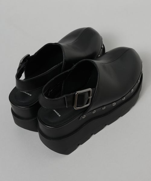 希少✨DOLCE&GABBANA サボサンダル　デニム　レザー　ジップ　スタッズ 希少✨DOLCE&GABBANA サボサンダル デニム レザー ジップ スタッズ