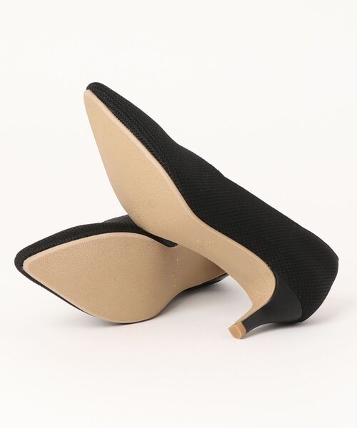 Noubel Voug Relax(ヌーベルヴォーグリラックス)の「ミドルヒールニットパンプス(パンプス・レディース・アイボリー/ブラック/パープル/ワイン/ベージュ系その他/ベージュ・M/S/L/LL)」の13枚目の写真