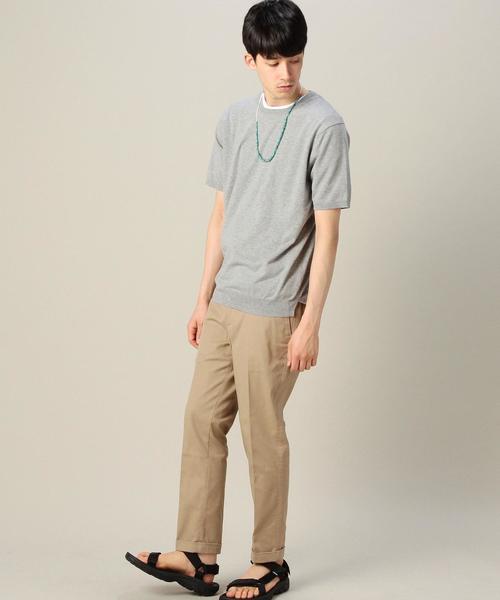 BEAUTY&YOUTH UNITED ARROWS(ビューティーアンドユースユナイテッドアローズ)の「BY ファイン ゲージ クルーネックニット◆(ニット/セーター・メンズ・ホワイト/ライトグレー/ネイビー・SMALL/MEDIUM/LARGE/X-LARGE)」の12枚目の写真