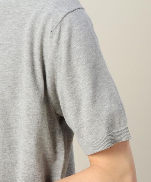 BEAUTY&YOUTH UNITED ARROWS(ビューティーアンドユースユナイテッドアローズ)の「BY ファイン ゲージ クルーネックニット◆(ニット/セーター・メンズ・ホワイト/ライトグレー/ネイビー・SMALL/MEDIUM/LARGE/X-LARGE)」の8枚目の写真