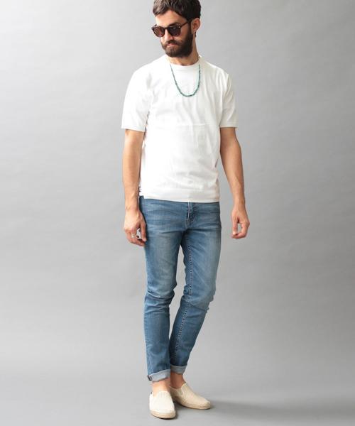 BEAUTY&YOUTH UNITED ARROWS(ビューティーアンドユースユナイテッドアローズ)の「BY ファイン ゲージ クルーネックニット◆(ニット/セーター・メンズ・ホワイト/ライトグレー/ネイビー・SMALL/MEDIUM/LARGE/X-LARGE)」の18枚目の写真