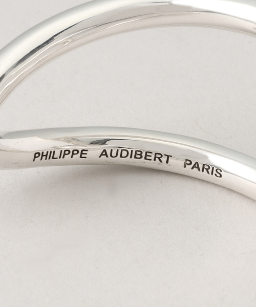 SLOBE IENA（スローブイエナ）の「【PHILIPPE AUDIBERT】クロスバングル（バングル/リストバンド・レディース・シルバー・FREE）」の6枚目の写真