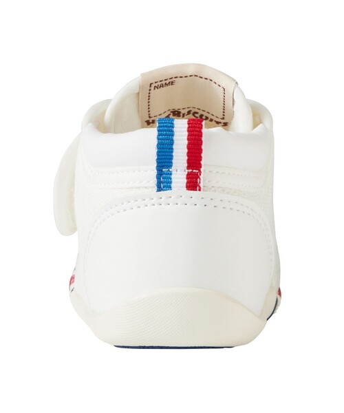 HOT BISCUITS（ホットビスケッツ）の「ファーストベビーシューズ（スニーカー・キッズ・ホワイト/ネイビー/レッド/マルチ・11.5cm/13.5cm/12cm/12.5cm/13cm）」の6枚目の写真