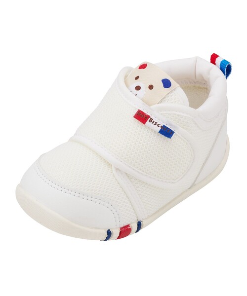 HOT BISCUITS（ホットビスケッツ）の「ファーストベビーシューズ（スニーカー・キッズ・ホワイト/ネイビー/レッド/マルチ・11.5cm/13.5cm/12cm/12.5cm/13cm）」の12枚目の写真