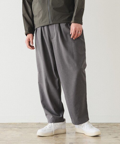 BEAMS（ビームス）の「BEAMS / 2タック イージー パンツ（その他パンツ・メンズ・グレー/ダークグリーン/ブラック/ブラウン系その他4・S/M/XL/L）」の6枚目の写真