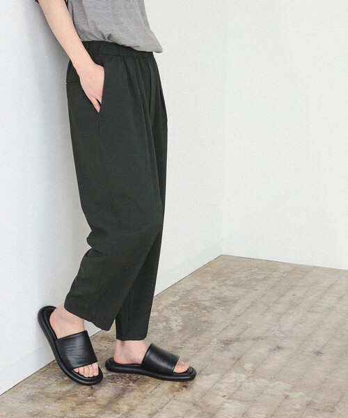 BEAMS（ビームス）の「BEAMS / 2タック イージー パンツ（その他パンツ・メンズ・グレー/ダークグリーン/ブラック/ブラウン系その他4・S/M/XL/L）」の8枚目の写真