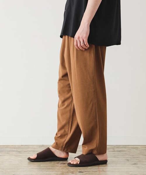 BEAMS（ビームス）の「BEAMS / 2タック イージー パンツ（その他パンツ・メンズ・グレー/ダークグリーン/ブラック/ブラウン系その他4・S/M/XL/L）」の12枚目の写真