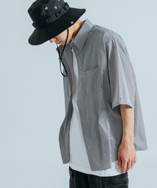 Ressaca（レサーカ）の「ドローコード付きアドベンチャーサファリハット ユニセックス（ハット・メンズ・ブラック/カーキ/グレー/チャコールグレー/ネイビー/ベージュ・FREE）」の7枚目の写真