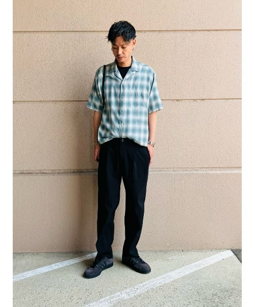 PLUS ONE(プラスワン)の「【接触冷感】【PLUS ONE】サラサラレギュラートラウザー / 吸水速乾(スラックス・メンズ・ブラック/ダークベージュ・S/M/L/XL)」の10枚目の写真