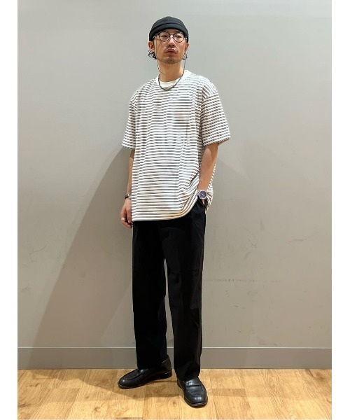 PLUS ONE(プラスワン)の「【接触冷感】【PLUS ONE】サラサラレギュラートラウザー / 吸水速乾(スラックス・メンズ・ブラック/ダークベージュ・S/M/L/XL)」の17枚目の写真