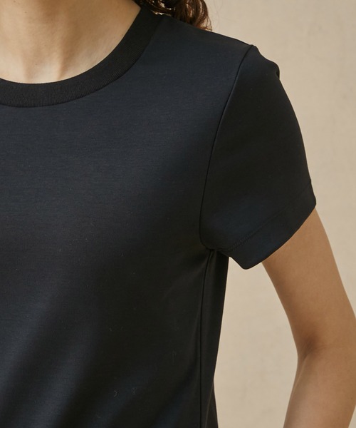 PUBLIC TOKYO（パブリックトウキョウ）の「極ココTシャツ/白T（Tシャツ/カットソー・レディース・ホワイト/ブラック/グリーン・1/2）」の14枚目の写真