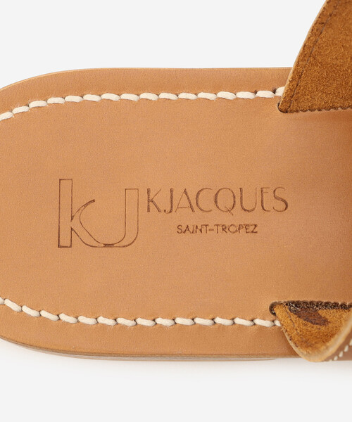 K.JACQUES(ケイジャック)の「K.JACQUES | レザートングサンダル BROWN MEN(サンダル・メンズ・ブラウン・41/42/40/43)」の2枚目の写真