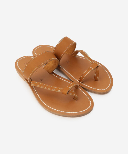 K.JACQUES(ケイジャック)の「K.JACQUES | レザートングサンダル BROWN MEN(サンダル・メンズ・ブラウン・41/42/40/43)」の8枚目の写真