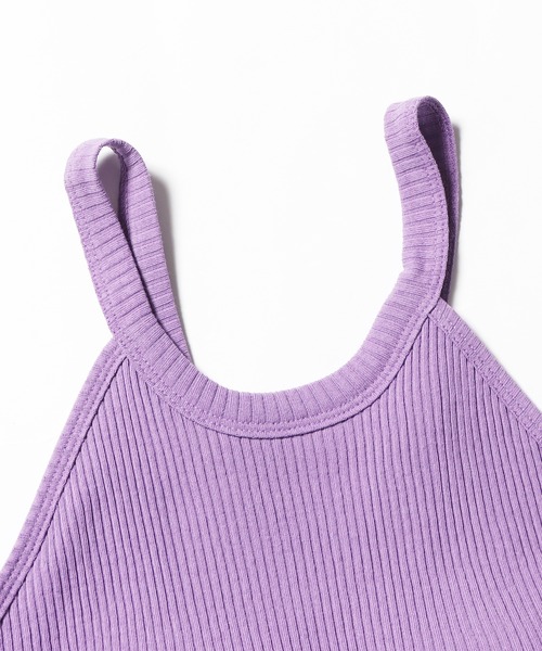 CURRENTAGE（カレンテージ）の「CURRENTAGE/カレンテージ デザインキャミソール アメリカンスリーブ（キャミソール・レディース・ホワイト/ブラウン/パープル・FREE）」の11枚目の写真