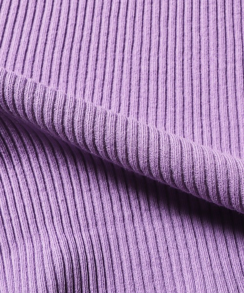 CURRENTAGE（カレンテージ）の「CURRENTAGE/カレンテージ デザインキャミソール アメリカンスリーブ（キャミソール・レディース・ホワイト/ブラウン/パープル・FREE）」の6枚目の写真