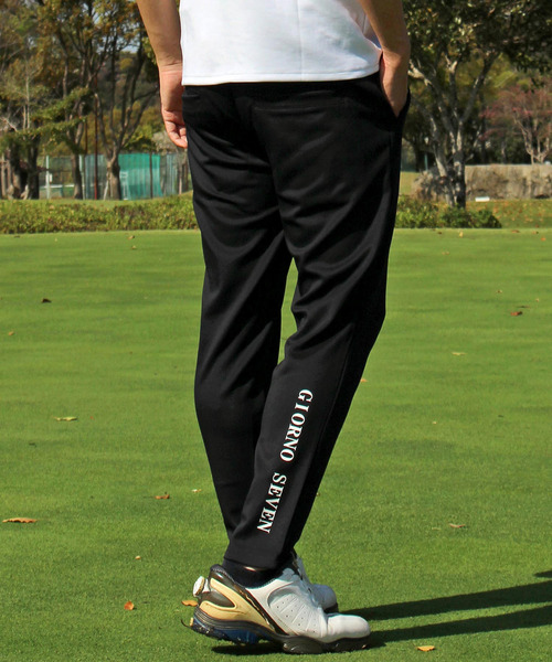 GIORNO SEVEN（ジョルノセブン）の「センターシーム 高周波ロゴプリント ポンチ ゴルフパンツ ゴルフウェア メンズ（ゴルフグッズ・メンズ・グレー/ホワイト/ブラック/ネイビー・M/XL/XXL/L）」の18枚目の写真