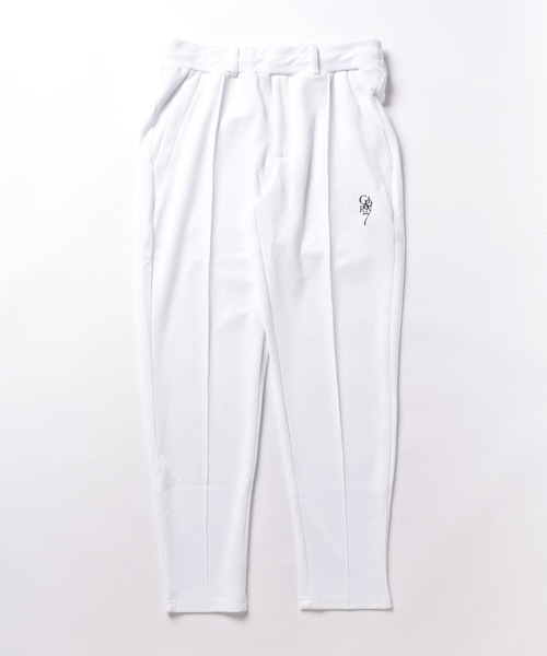 GIORNO SEVEN（ジョルノセブン）の「センターシーム 高周波ロゴプリント ポンチ ゴルフパンツ ゴルフウェア メンズ（ゴルフグッズ・メンズ・グレー/ホワイト/ブラック/ネイビー・M/XL/XXL/L）」の6枚目の写真