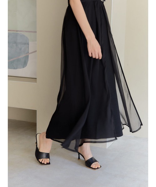 Ayla（アイラ）の「pin heel sandal（サンダル・レディース・ブラック・23.0cm/23.5cm/24.5cm/24.0cm/25.0cm）」の3枚目の写真