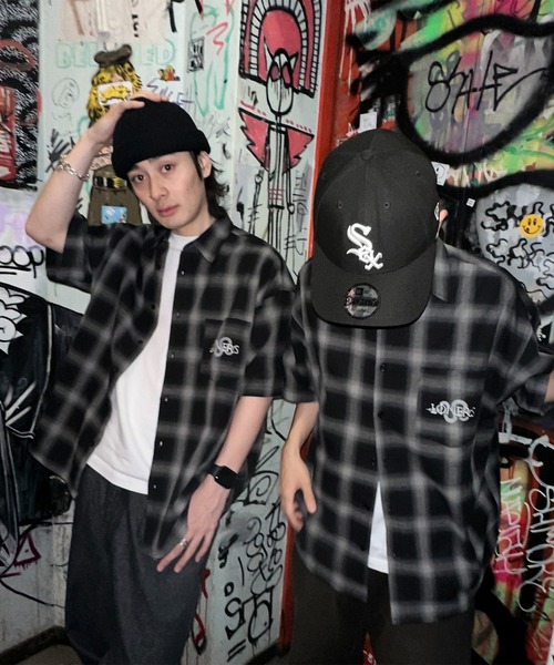 kutir(クティール)の「ビッグシルエットアソート半袖シャツ(シャツ/ブラウス・メンズ・ライトブルー/グレー/ブルー・MEDIUM/LARGE)」の17枚目の写真