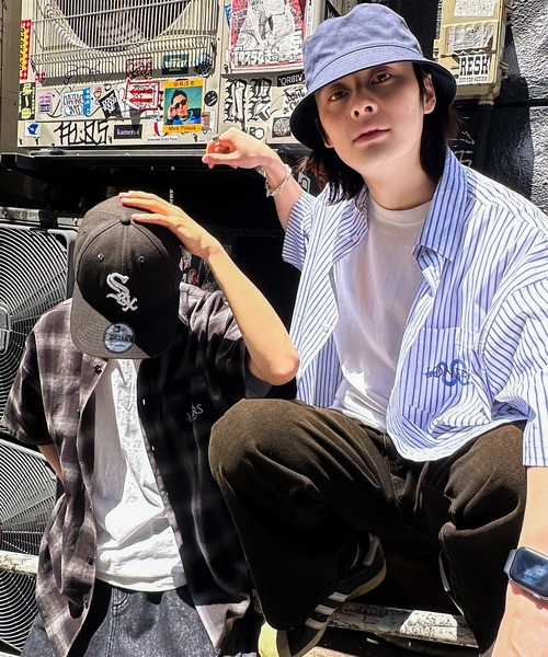 kutir(クティール)の「ビッグシルエットアソート半袖シャツ(シャツ/ブラウス・メンズ・ライトブルー/グレー/ブルー・MEDIUM/LARGE)」の8枚目の写真