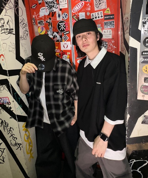 kutir(クティール)の「ビッグシルエットアソート半袖シャツ(シャツ/ブラウス・メンズ・ライトブルー/グレー/ブルー・MEDIUM/LARGE)」の7枚目の写真