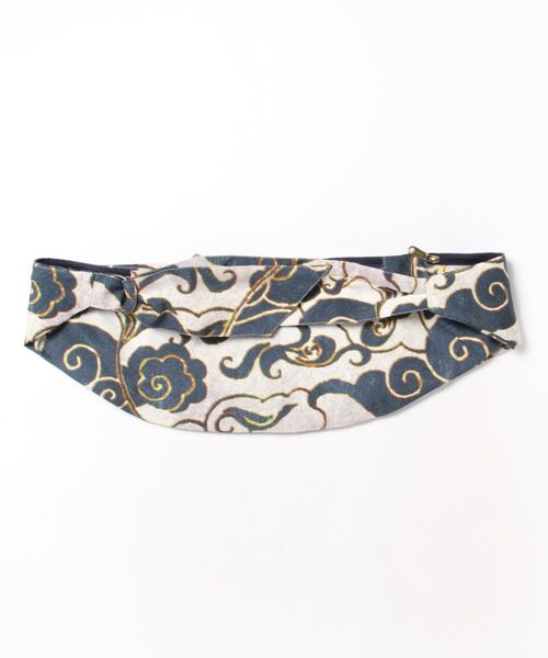 カヤ（カヤ）の「【カヤ】雲たすきバッグ小（ショルダーバッグ・メンズ・パープル/ホワイト・FREE）」の10枚目の写真