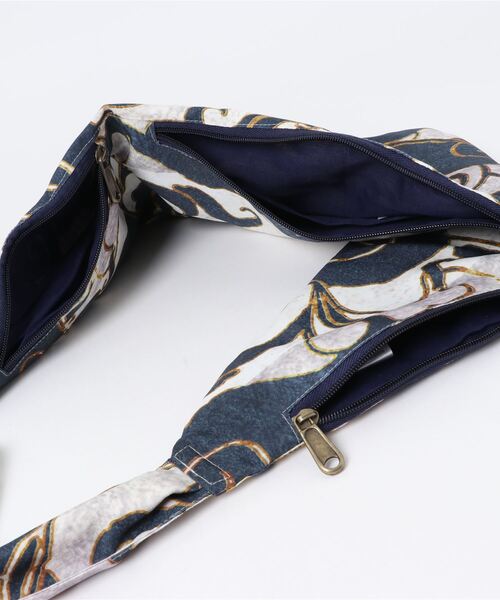 カヤ（カヤ）の「【カヤ】雲たすきバッグ小（ショルダーバッグ・メンズ・パープル/ホワイト・FREE）」の9枚目の写真