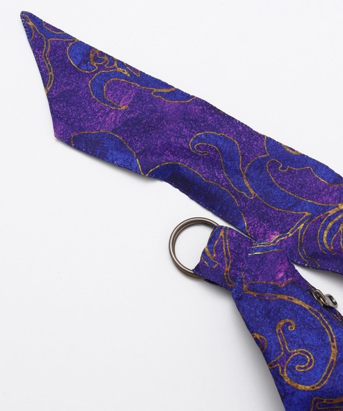 カヤ（カヤ）の「【カヤ】雲たすきバッグ小（ショルダーバッグ・メンズ・パープル/ホワイト・FREE）」の7枚目の写真