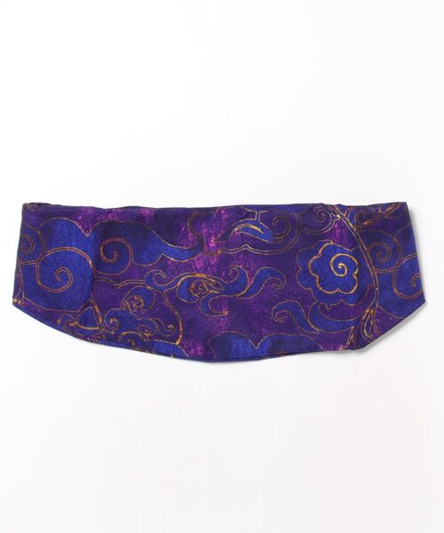 カヤ（カヤ）の「【カヤ】雲たすきバッグ小（ショルダーバッグ・メンズ・パープル/ホワイト・FREE）」の5枚目の写真