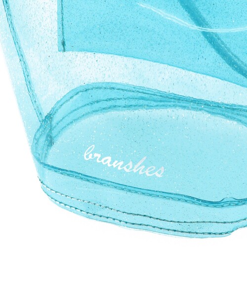 BRANSHES（ブランシェス）の「クリアポシェット（ショルダーバッグ・キッズ・シルバー/サックスブルー・FREE）」の5枚目の写真