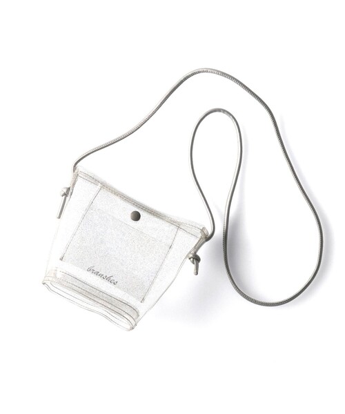 BRANSHES（ブランシェス）の「クリアポシェット（ショルダーバッグ・キッズ・シルバー/サックスブルー・FREE）」の8枚目の写真
