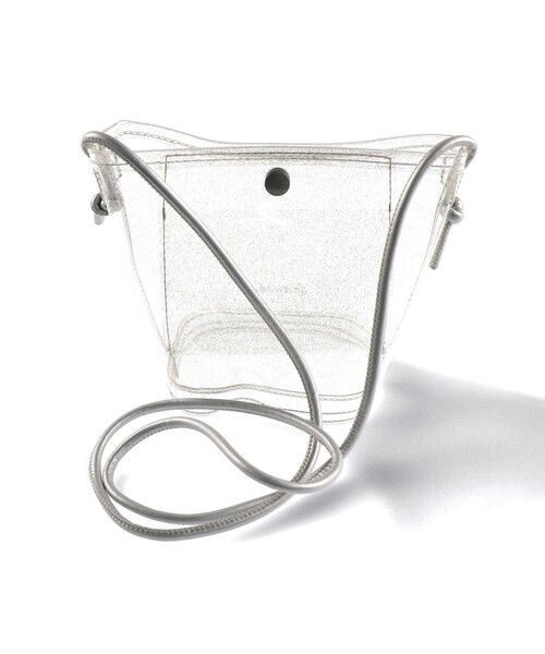 BRANSHES（ブランシェス）の「クリアポシェット（ショルダーバッグ・キッズ・シルバー/サックスブルー・FREE）」の9枚目の写真