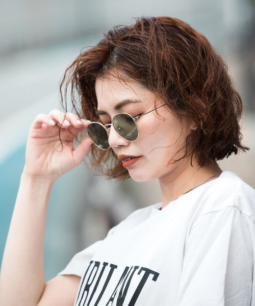 URBAN RESEARCH（アーバンリサーチ）の「メタルフレームカラーレンズサングラス（サングラス・レディース・ブラウン/グレー/グリーン・-）」の14枚目の写真